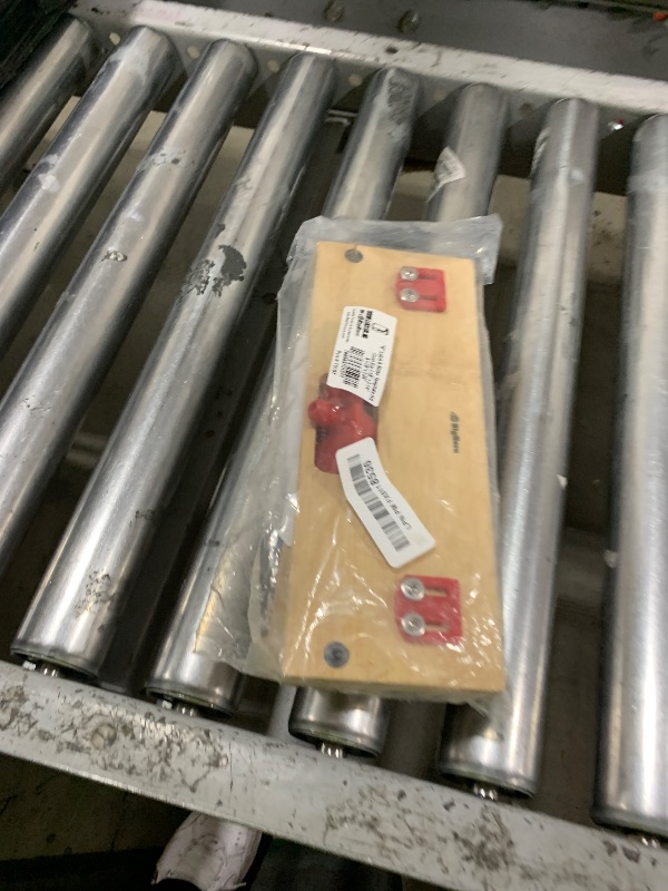 Photo 1 of Big Horn 70157 'B' Latch & Strike Template Kit – Bamboo Router Jig for Door Latch and Deadbolt Strike Installation, 1-1/8" × 2-1/4" and 1-1/8" × 2-3/4" Finish Sizes