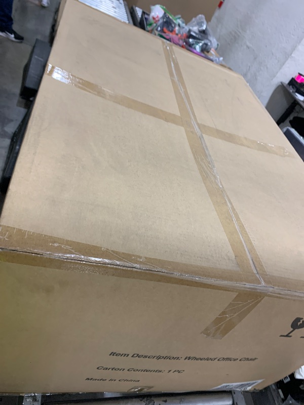 Photo 1 of wheeled office chair (grey)