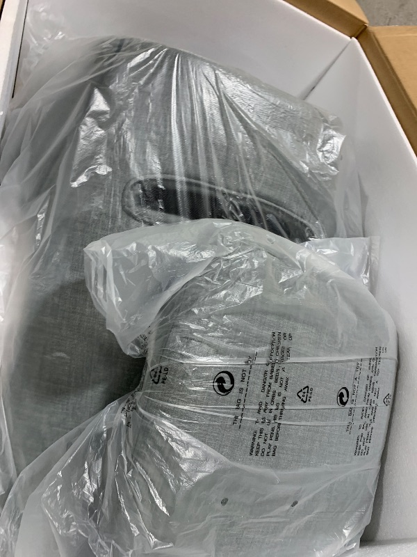 Photo 1 of wheeled office chair (grey)