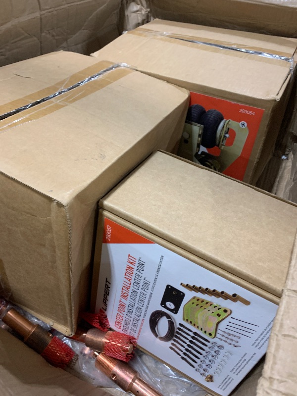 Photo 1 of Lippert Center Point Air-Ride RV Suspension System with Tandem Axle Configuration for Road Shock/Vibration Absorption and Improved Braking Distance on Travel Trailers - 1565391