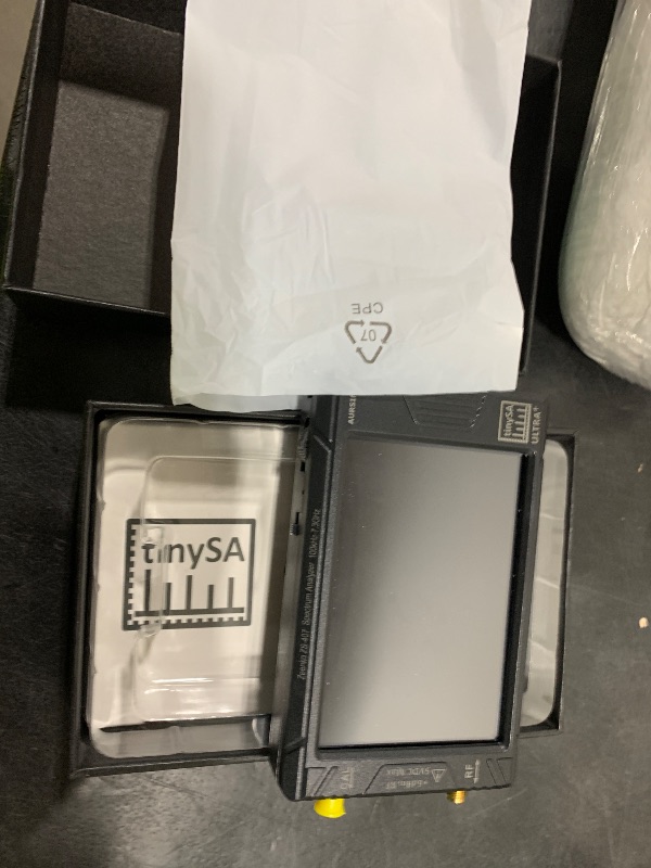 Photo 1 of AURSINC Tinysa Ultra+ ZS407 7.3GHz Spectrum Analyzer, HW V0.5.4 100kHz-7.3GHz 4 Inch Tinysa Handheld Frequency Analyzer, 2-in-1 RF Signal Generator 100kHz to 900MHz MF/HF/VHF UHF, with 32GB Card