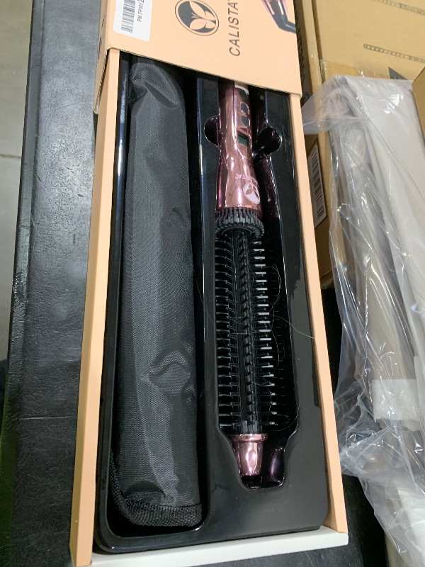Photo 1 of Calista Perfecter Pro Heated Round Brush - Thermal, Hot Styling Brush, For Women, 0.75 Inch, Rose Gold, Adjustable Temp & Dual Voltage