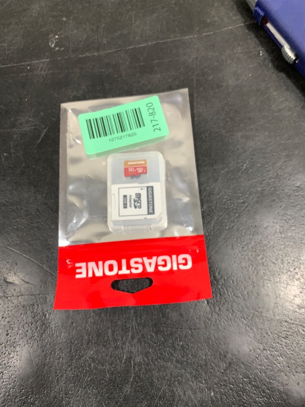 Photo 1 of ?5-Years Data Recovery? GIGASTONE 512GB Micro SD Card, 4K Camera Pro, A2 V30 for Smartphone, Gopro, Action Cams, 4K UHD Video Recording, R/W up to 150/120 MB/s, UHS-I U3 C10 Class 10 with Adapter