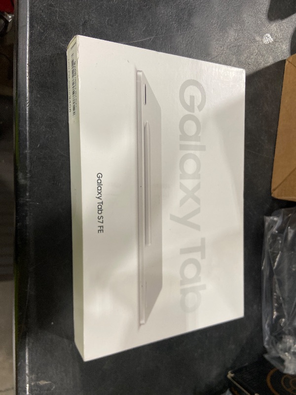 Photo 1 of SAMSUNG Galaxy Tab S7 FE 12.4” 256GB WiFi Android Tablet, Large Screen, S Pen Included, Multi Device Connectivity, Long Lasting Battery, US Version, 2021, Mystic Silver