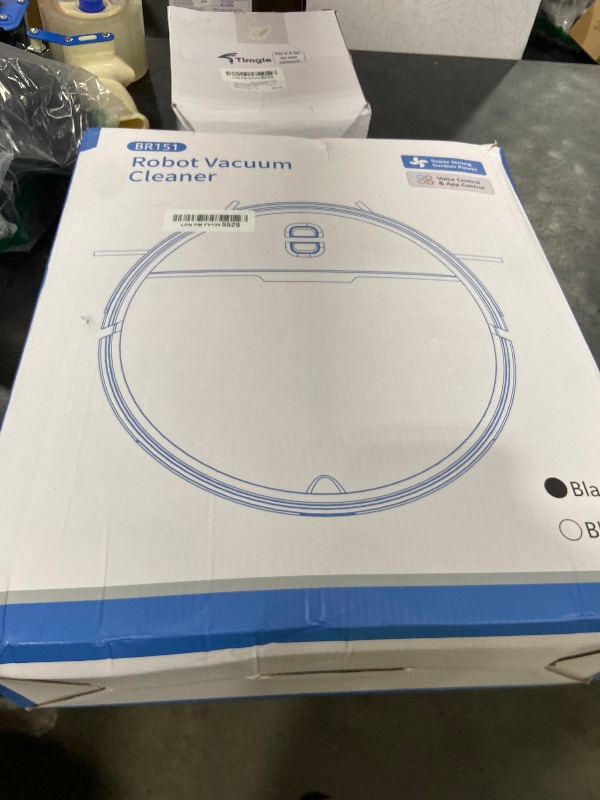 Photo 1 of Robot Vacuum and Mop Combo, 2300Pa Strong Suction, 2-in-1 Dust Box and Water Tank, Works with Alexa/Google Assistant, Long Runtime, Schedule, Quiet, Ideal for Hard Floors, Low-Pile Carpets and Pets