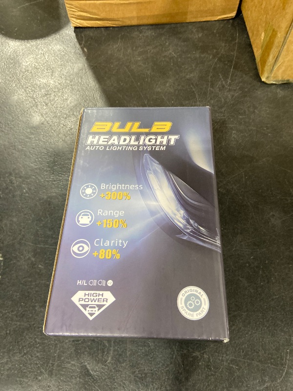 View 2 of Fit For Subaru Legacy 2005-2014 Light Bulbs Combo, 9005/HB3 High Beam and H7 Low Beam Lights Bulbs, 6000K White, 30000LM 400% Brightness, 4PCS