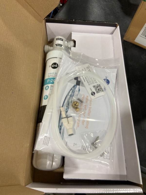 Photo 1 of INSINKERATOR Water Filtration System F-2000S with VOCs and Lead Filter