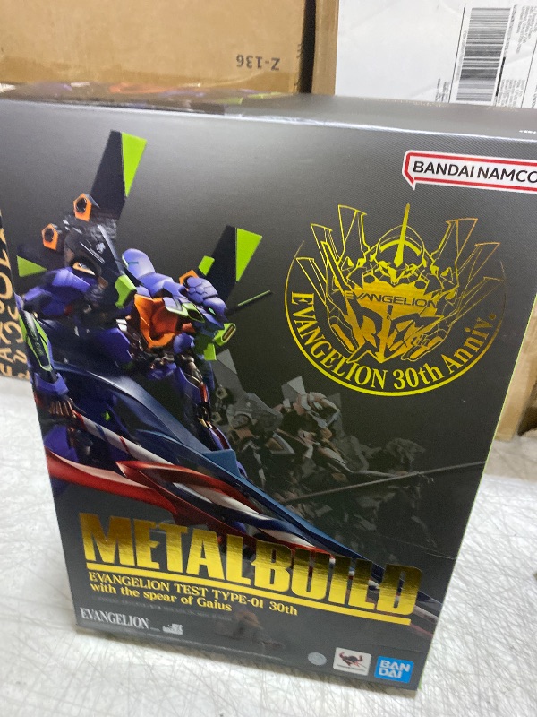 Photo 1 of TAMASHII NATIONS - Evangelion - Evangelion Test Type-01 30th with The Spear of Gaius Metal Build Action Figure