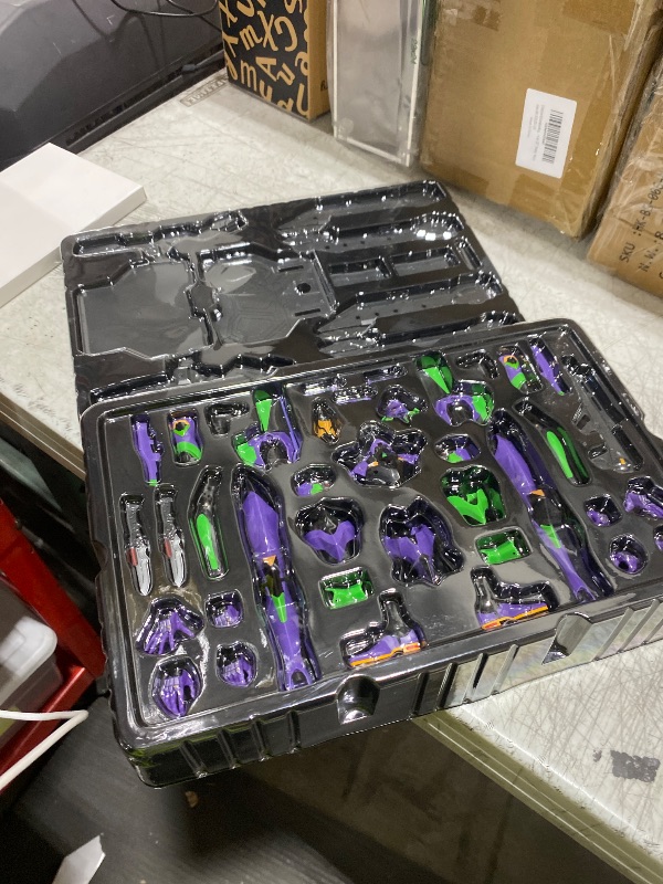 Photo 1 of TAMASHII NATIONS - Evangelion - Evangelion Test Type-01 30th with The Spear of Gaius Metal Build Action Figure