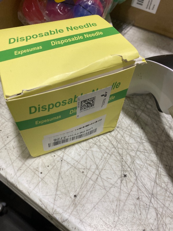 Photo 1 of 100 Pack 22Ga 1 Inch Sterile Disposable Injection Needle with Cap for Scientific and Industrial Dispensing Needl Accessories (22Ga)