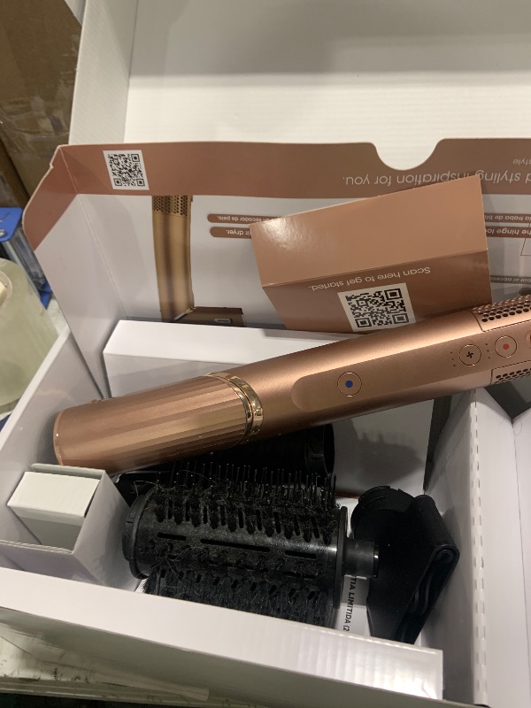 Photo 1 of Shark FlexStyle® (Special Edition) | Air Styling & Drying System | Powerful Hair Dryer Brush & Multi-Styler | Auto-Wrap Curlers, Oval Brush, Concentrator, & Storage Bag Included | Copper | HD433CP
