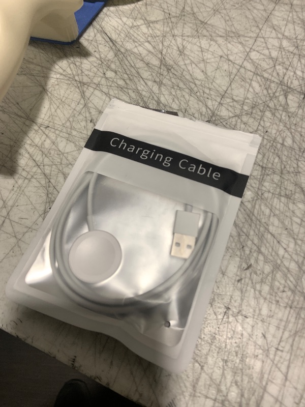 Photo 1 of ???? ???????? for Apple Watch Charger Magnetic Fast Charging Cable [Portable] Magnetic Wireless Charging Compatible with iWatch Series Ultra/SE/11/10/9/8/7/6/5/4/-[3.3FT] White