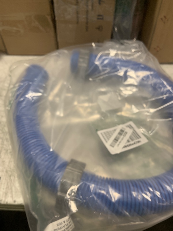 Photo 1 of 1.5" Replacement Pool Pump Hose for Above Ground Pools Accessories - 29060E Pool Hoses for Intex 1,500 GPH Pump, Sand Filters ? Saltwater System (Blue -1 Pack)