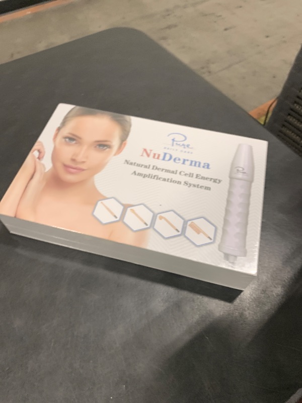 Photo 1 of Pure Daily Care NuDerma Handheld Skin Therapy Wand Machine w/Neon – Anti-Aging - Skin Tightening - Wrinkle Reducing - Dark Circles – Clarifying - Hair & Scalp Stimulator