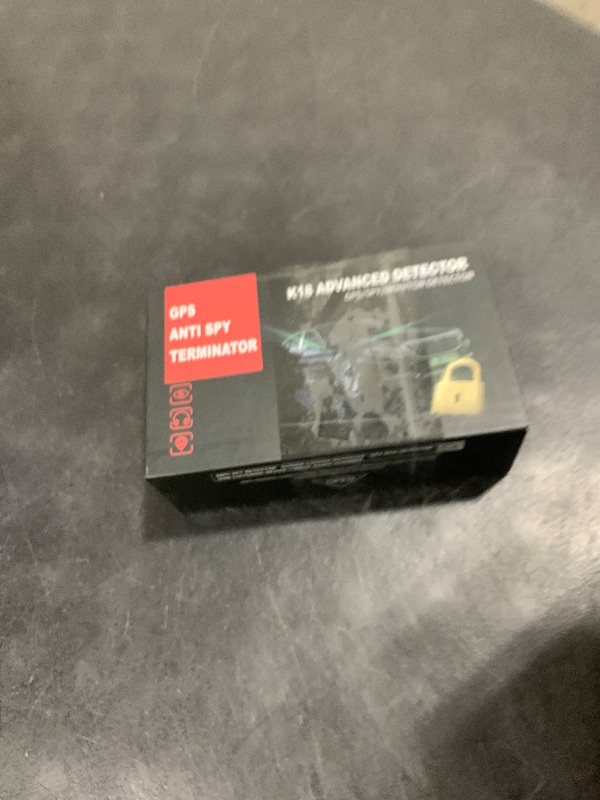 Photo 1 of Hidden Camera Detectors, Anti Spy Camera Finder, GPS Tracker Detector, Hidden Devices Detector for Airbnb, Hotels, Bathroom, Home, Office (Black)