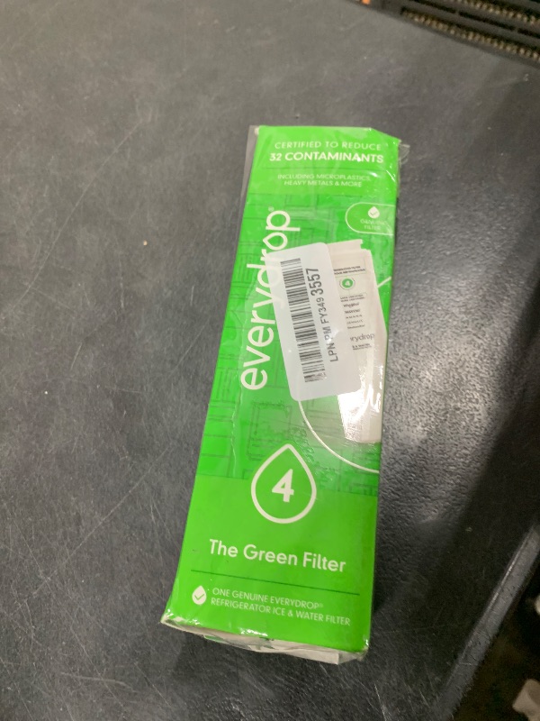 Photo 1 of everydrop® by Whirlpool Ice and Water Refrigerator Filter 4, EDR4RXD1, Single-Pack