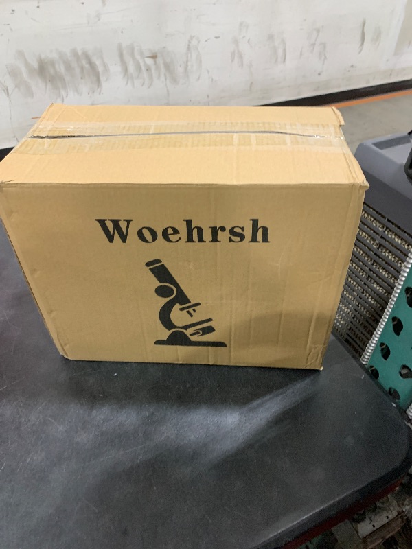Photo 1 of Woehrsh Trinocular Microscope 40X-5000X Magnification Microscope for Adults Laboratory Grade with Dual Mechanical Stage and HD USB Camera