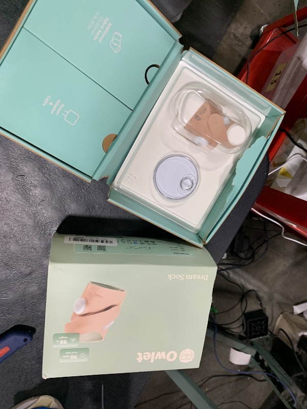 Photo 1 of Owlet Dream Sock – Smart Wearable Baby Monitor, Infant SpO2 Monitor Tracks Heart Rate & Oxygen - Parents Receive Alerts, Sleep & Health Insights via App - Dusty Rose