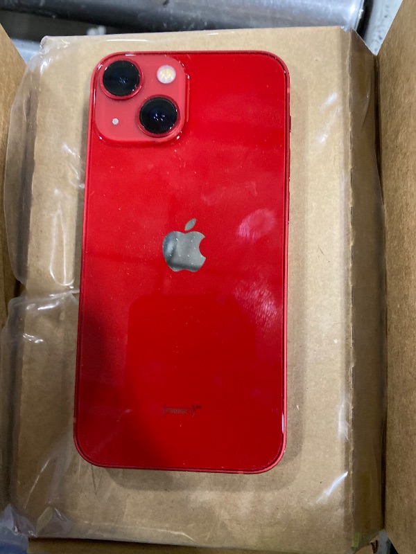 Photo 1 of Apple iPhone 13 Mini, 128GB, Red - Unlocked (Renewed)