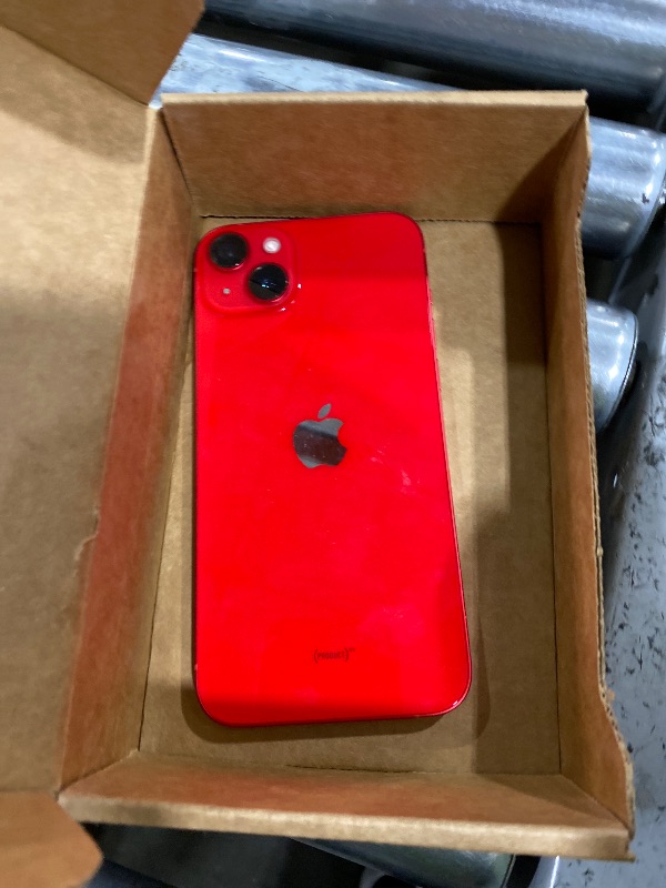 Photo 1 of Apple iPhone 14 Plus, 128GB, PRODUCT Red - Unlocked (Renewed)
