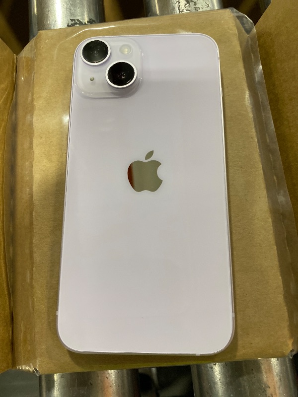Photo 1 of Apple iPhone 14, 256GB, Purple - Unlocked (Renewed)
