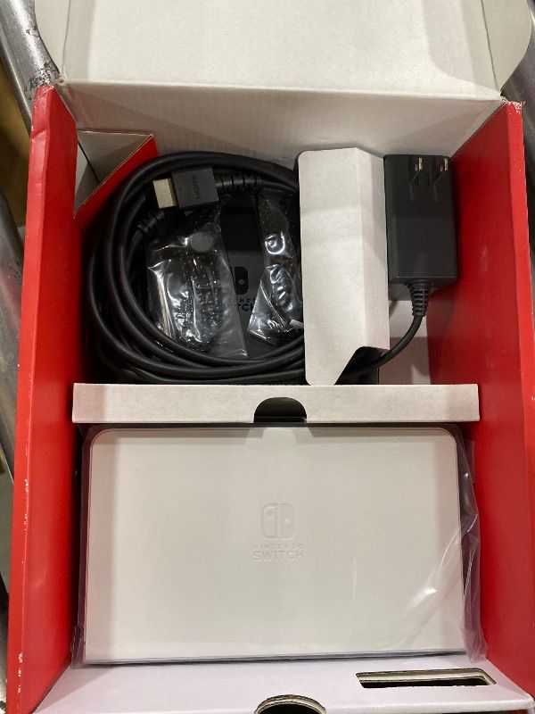 Photo 1 of Nintendo Switch – OLED Model w/White Joy-Con