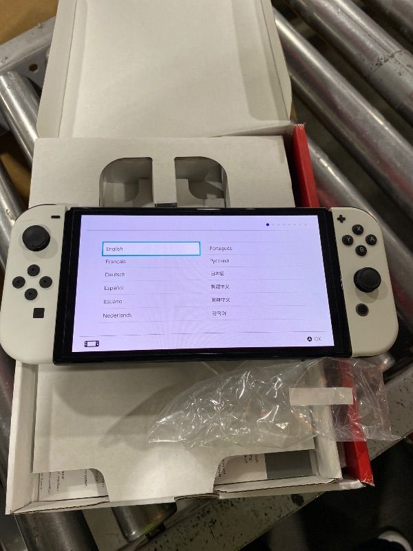 Photo 1 of Nintendo Switch – OLED Model w/White Joy-Con