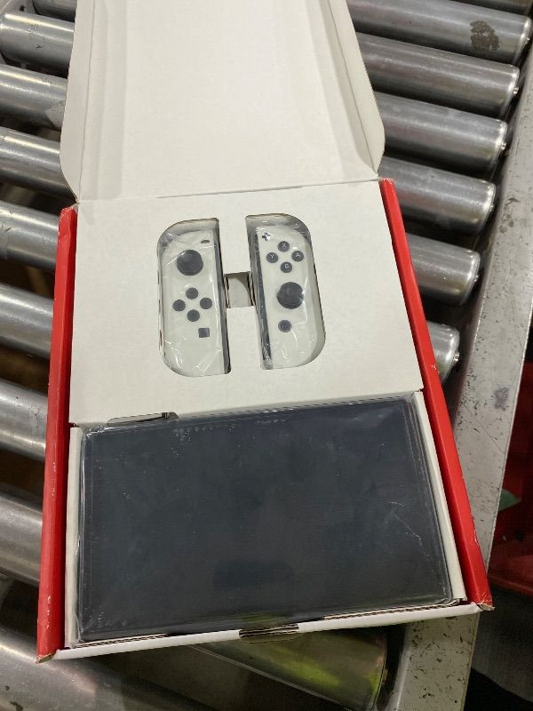 Photo 1 of Nintendo Switch – OLED Model w/White Joy-Con