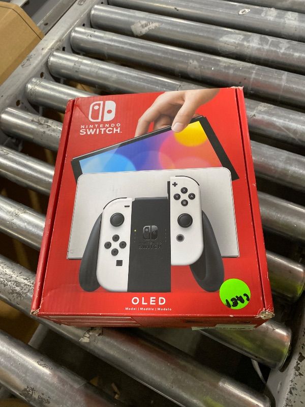 Photo 1 of Nintendo Switch – OLED Model w/White Joy-Con