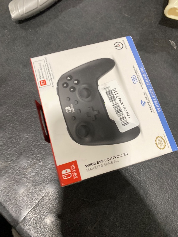 Photo 1 of PowerA Wireless Controller - Nintendo Switch/Switch Lite/Switch-OLED Model, Nintendo Switch 2, Jet Black, Gamepad, Bluetooth, Motion Controls, Advanced Gaming Buttons, officially licensed