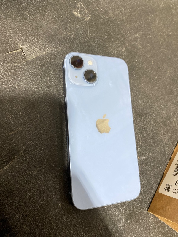 Photo 1 of Apple iPhone 14, 256GB, Blue - Unlocked (Renewed)