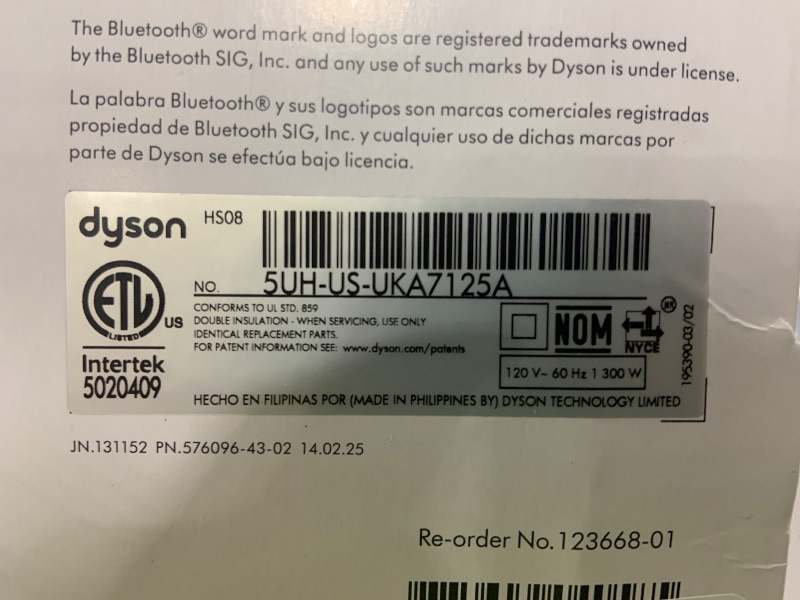 Photo 1 of Dyson Airwrap i.d. Multi-Styler, Allure Winner, Bluetooth Connected, No Heat Damage, 6-in-1 Versatility, Intelligent Hair Styler