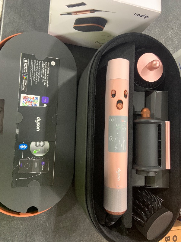 Photo 1 of Dyson Airwrap i.d. Multi-Styler, Allure Winner, Bluetooth Connected, No Heat Damage, 6-in-1 Versatility, Intelligent Hair Styler