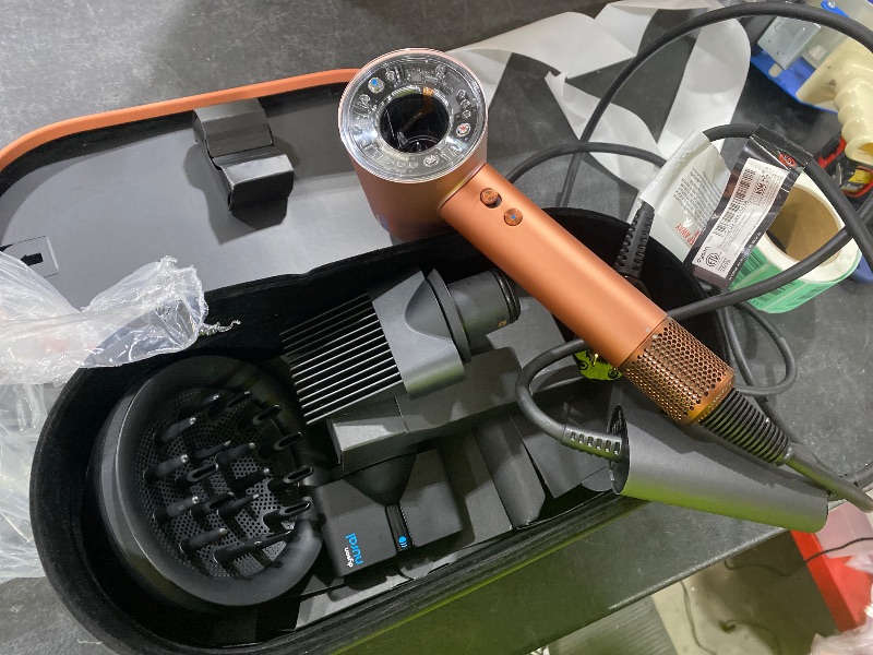 Photo 1 of Dyson Supersonic Nural™ Hair Dryer, No Heat Damage, 5 Intelligent attachments with Diffuser & Styling Concentrator, Scalp Health, All Hair Types
