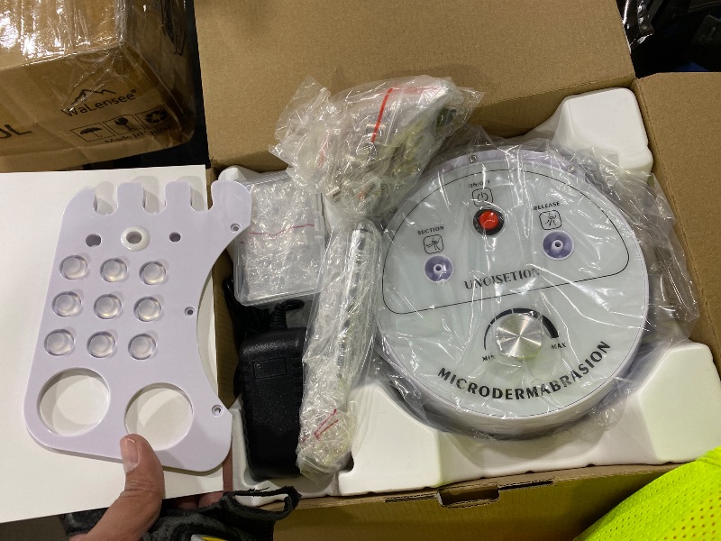 Photo 1 of UNOISETION Diamond Microdermabrasion Machine Professional, 3 in 1 Dermabrasion Facial Peeling Skin Care Device for Salon Personal Home Use