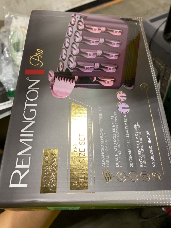 Photo 1 of Remington Pro Hair Setter Hot Rollers, Curlers With Thermaluxe Advanced Thermal Technology