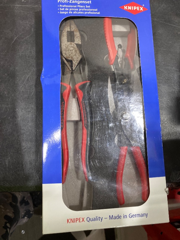 Photo 1 of Knipex 00 20 01 V02 Circlip Snap-Ring Pliers Set (6 Piece)