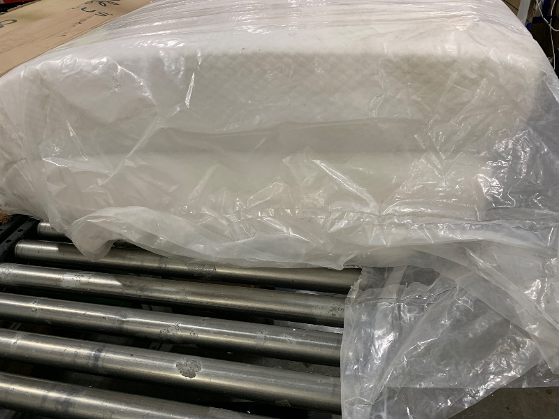 Photo 1 of WHITE MATTRESS, UNKNOWN SIZE