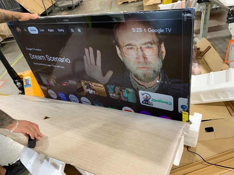 Photo 1 of Sony 75-Inch Class 4K Ultra HD BRAVIA 3 LED Smart TV with Google TV, Dolby Vision HDR, and Exclusive Features for PlayStation®5 (K-75S30)
