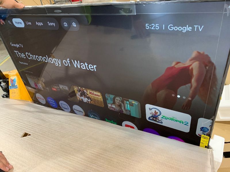 Photo 1 of Sony 75-Inch Class 4K Ultra HD BRAVIA 3 LED Smart TV with Google TV, Dolby Vision HDR, and Exclusive Features for PlayStation®5 (K-75S30)
