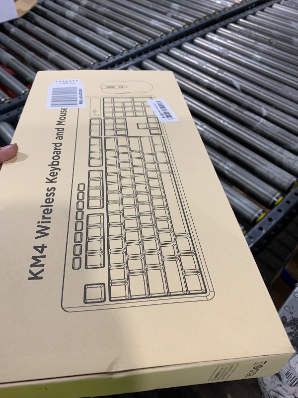 Photo 1 of wegear Wireless Keyboard and Mouse Combo, 5-Level Adjustable 4000 DPI Mouse, Quiet 2.4G Full Size Keyboard with 8 Additional Shortcuts, Silent Typewriter for PC, Desktop, Laptop, MacBook