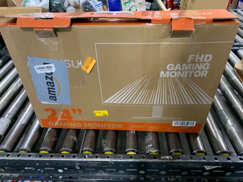 Photo 1 of SANSUI 24" 1ms 160Hz Gaming Monitor, FHD 1080P Computer Screen, FreeSync Sync, 4000:1 Contrast, 110% sRGB, HDMI & DP Ports, VESA Mount, HDMI Cable Included