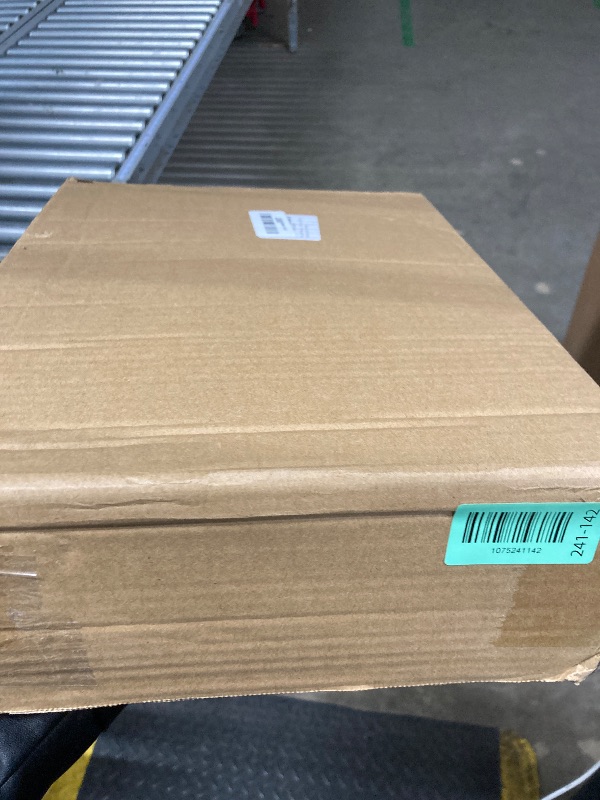 Photo 1 of ***CRACKED***Large Acrylic Rectangular Cake Tray - Multifunctional Rectangle Cake Stand with Cover Lid - Pastry Serving Dessert Holder Tray for Party Home Kitchen Gift2 (White)***CRACKED***