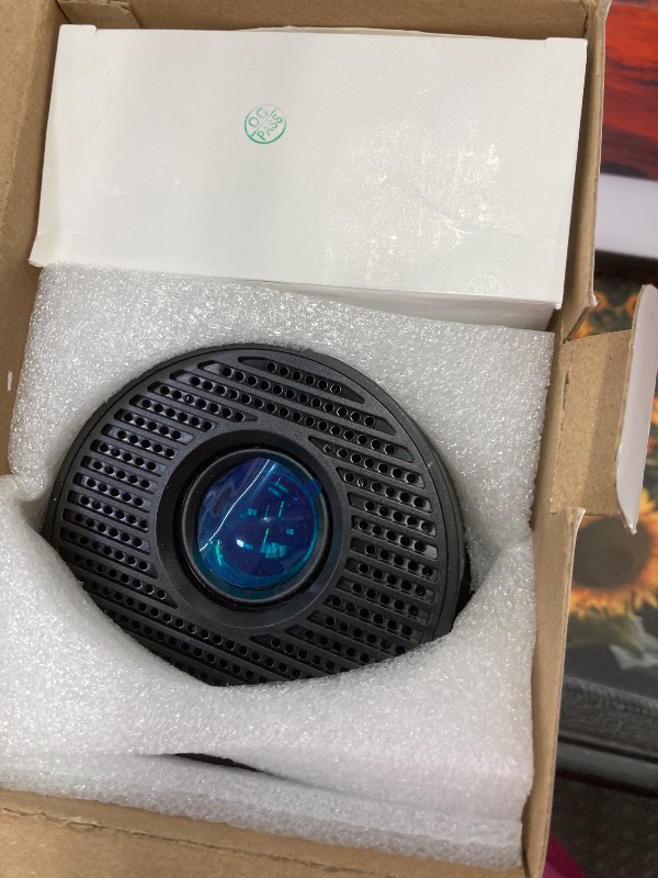 Photo 1 of [Built-in Apps & 2026 Upgraded] Mini Projector Support 4K 1080P Auto Keystone 180° Rotatable with WiFi 6 and Bluetooth 5.4, Projector Portable Compatibile with HDMI/TV Stick/Memory Stick/Laptop-Black