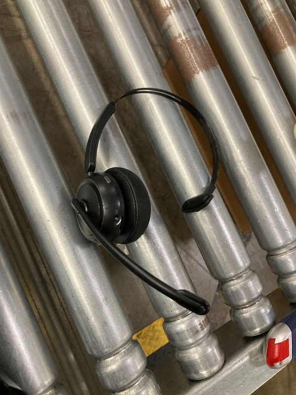 Photo 1 of **MISSING PARTS/ONLY HEADSET**Wireless Headset with Mic for Work, Bluetooth Headset with Microphone (Noise Cancelling & Mute Button), Wireless Headphones with Mic for Work from Home/Office/PC/Call Center/Computer/Laptop/Teams/Zoom