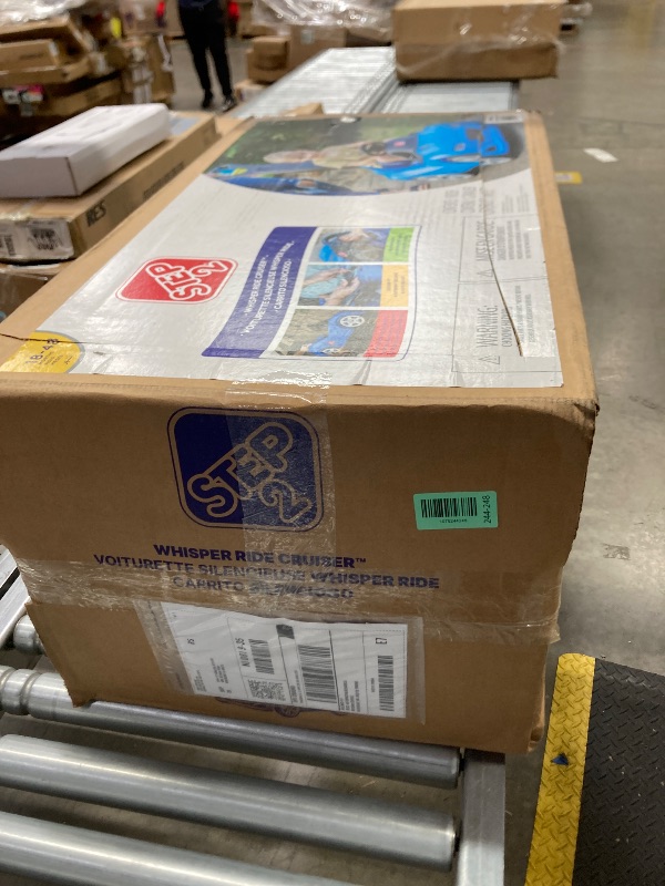 Photo 1 of ***MISSING PIECES-SELLING AS PARTS ONLY*** 
Step2 Whisper Ride Cruiser Kids Push Car, Ride On Toy, Stroller Substitute, Includes Seat Belt & Horn, Made of Durable Plastic, Max Weight 50 lbs., For Toddlers 1.5-4 Years Old, Blue