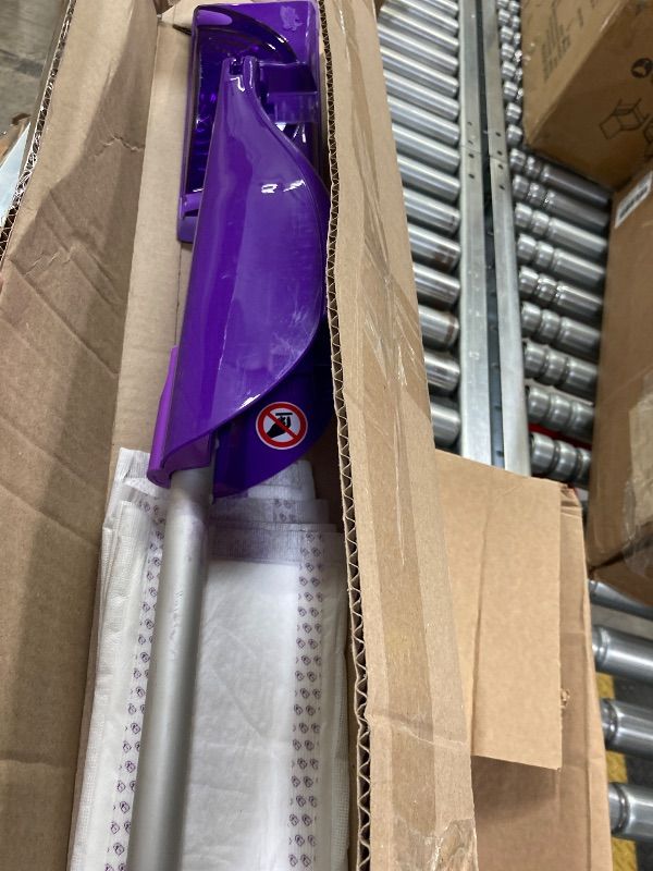 Photo 1 of **MISSING PARTS***Swiffer PowerMop Multi-Surface Mop Kit for Floor Cleaning, Fresh Scent, Mopping Kit Includes PowerMop, 2 Mopping Pad Refills, 1 Floor Cleaning Solution with Fresh Scent and 2 Batteries