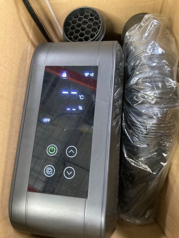Photo 1 of **HAS ERROR***VIVOSUN AeroFlux Smart Grow Tent Heater with Thermostat, 700W PTC Heating, Compact & Portable with VPD, APP Control & Overheat Protection, Included Extension Hose for Grow Tents, Rooms, Greenhouses