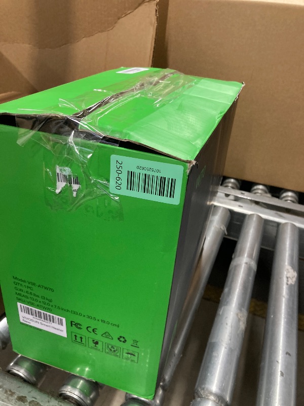 Photo 1 of **HAS ERROR***VIVOSUN AeroFlux Smart Grow Tent Heater with Thermostat, 700W PTC Heating, Compact & Portable with VPD, APP Control & Overheat Protection, Included Extension Hose for Grow Tents, Rooms, Greenhouses