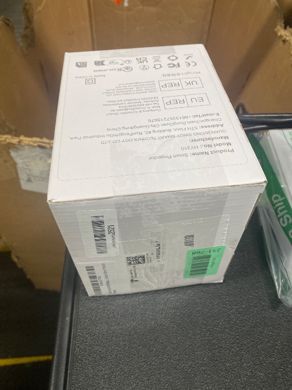 Photo 1 of ?Auto Focus&1080P?Magcubic Mini Smart Projector with 4K Support, Portable Projector with Wifi and Bluetooth, 5W Speaker, Built in Apps, Voice Control, Outdoor Movie Projector